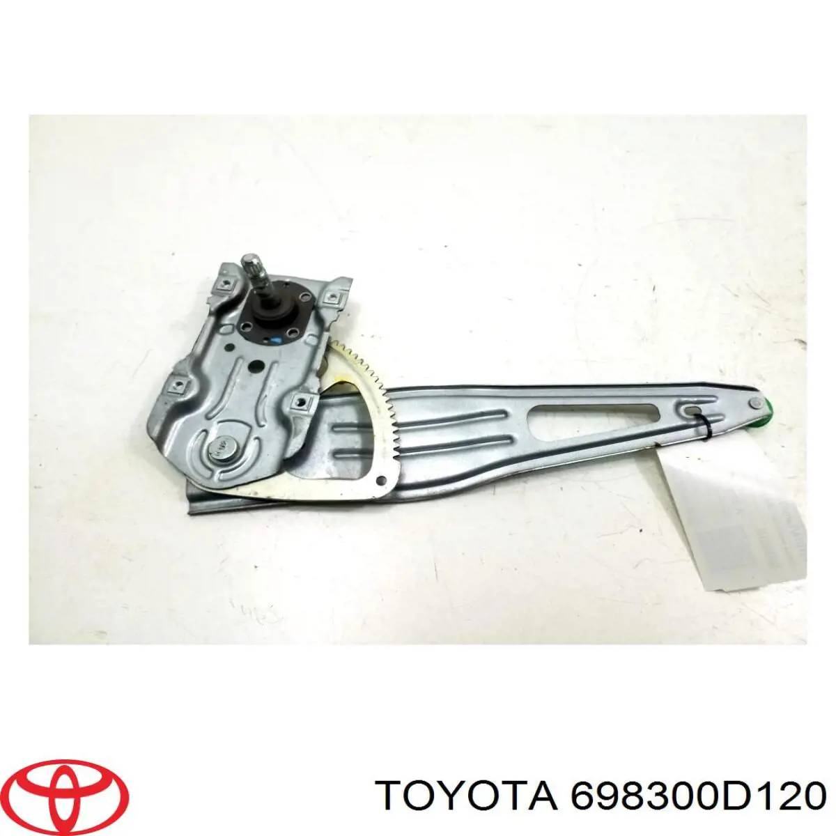 Mecanismo de acionamento de vidro da porta traseira direita para Toyota Yaris 