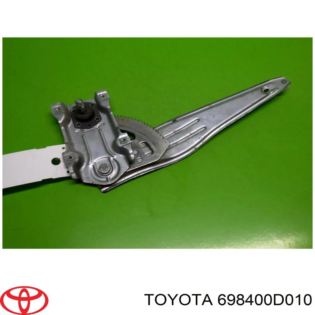 698400D010 Toyota mecanismo de acionamento de vidro da porta traseira direita