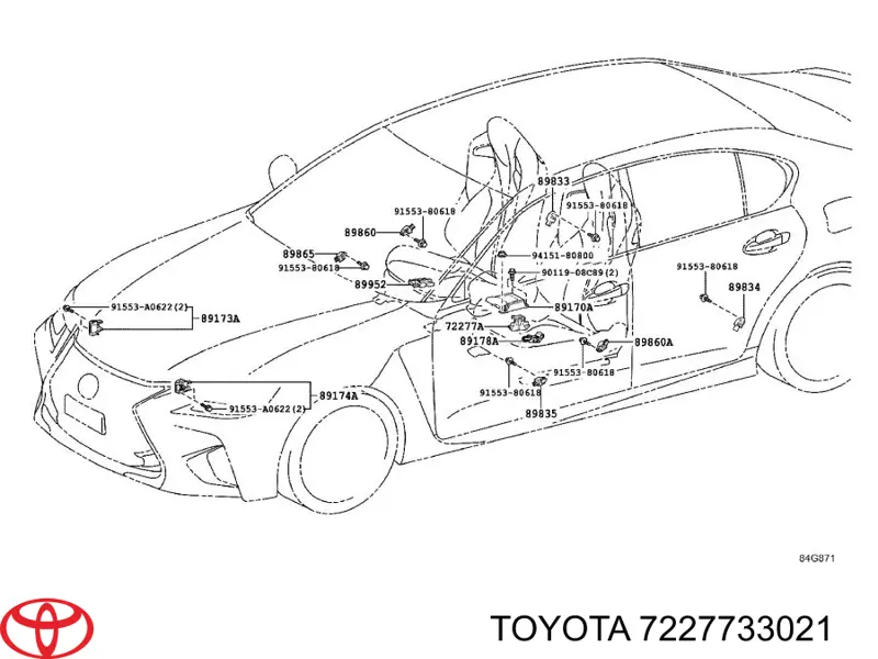  7227733021 Toyota