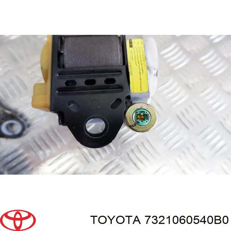 Ремень безопасности передний правый на Toyota Land Cruiser PRADO ASIA 