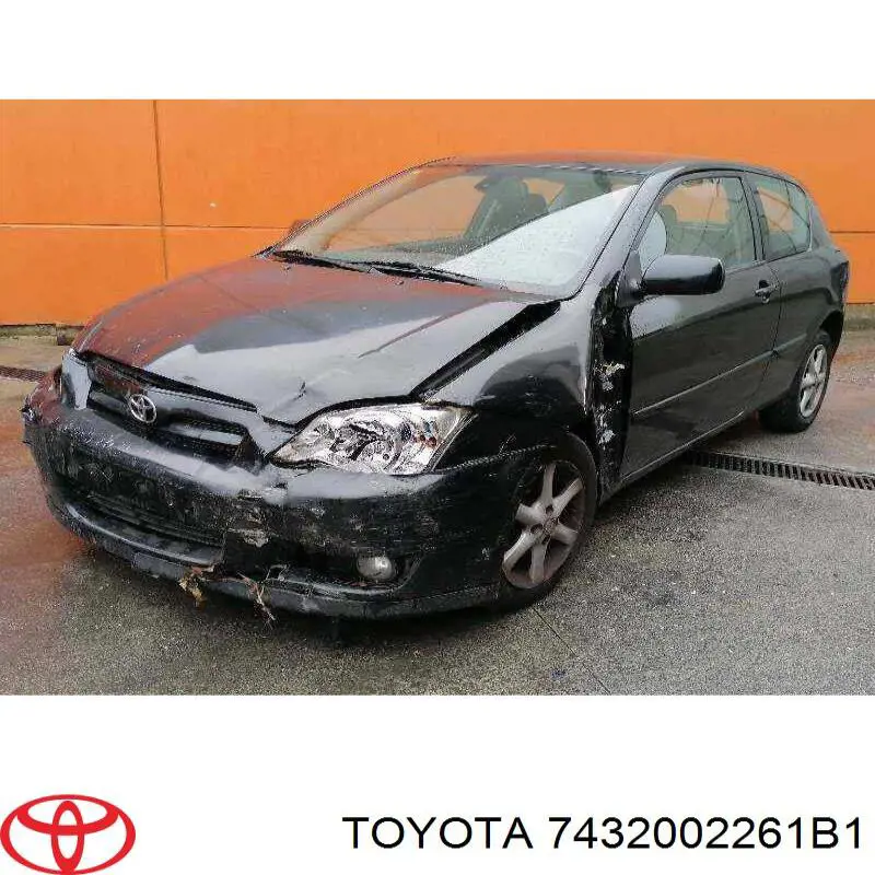7432002261B1 Toyota Козырек противосолнечный