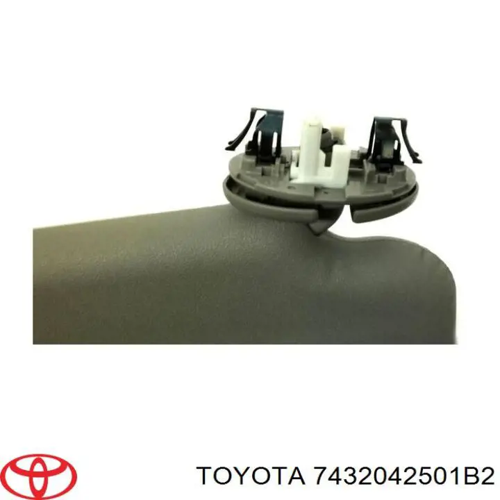 Купить 7432042501B2 Toyota Козырек солнцезащитный