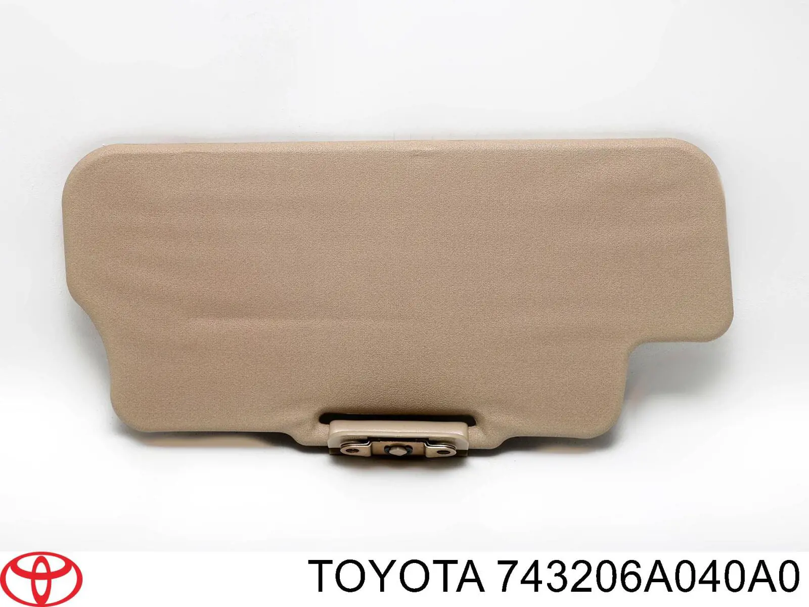 Козырек солнцезащитный автомобиля Toyota 743206A040A0 цена, от 37.85 USD