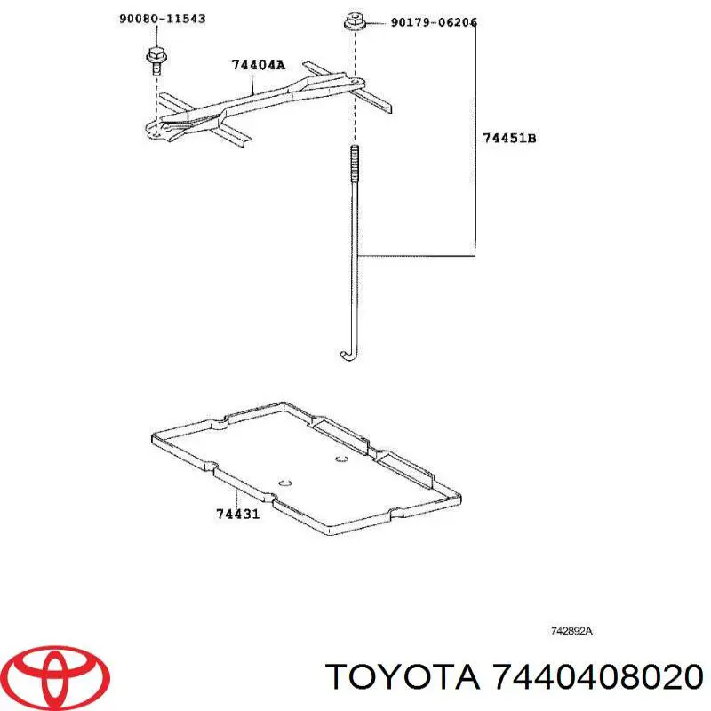  7440408020 Toyota