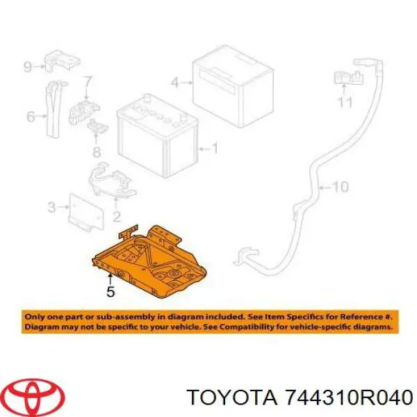  744310R040 Toyota
