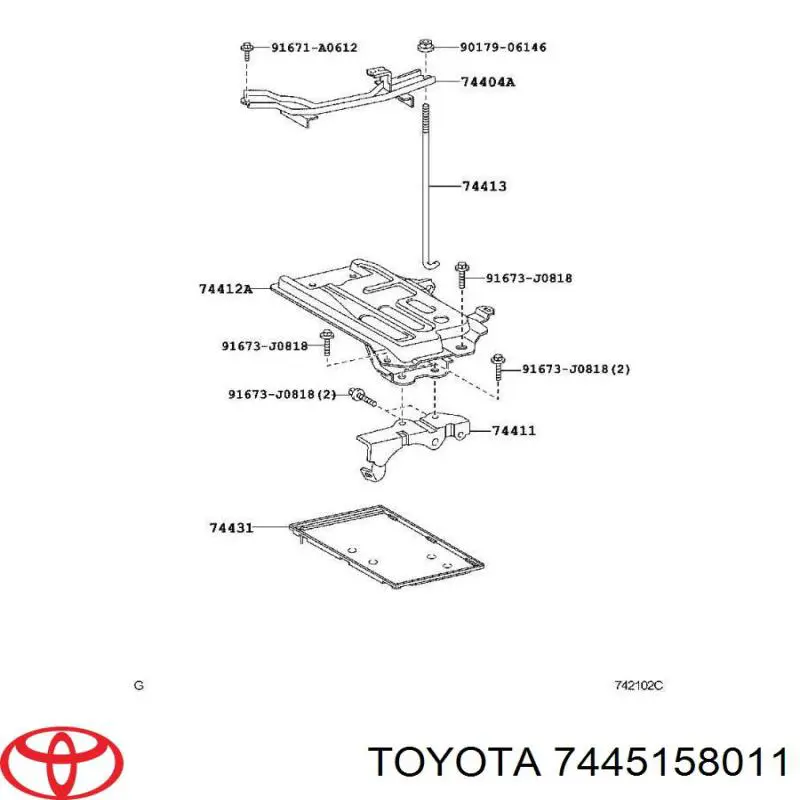  Toyota 7445158011 цена, от 2.54 USD