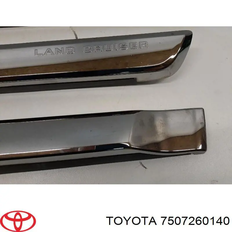 Молдинг двери передней левой Toyota 7507260140 цена, от 95.80 USD