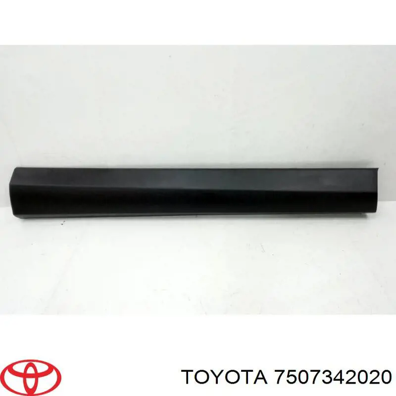 Молдинг двери передней правой нижний Toyota 7507342020 цена, от 154.06 USD