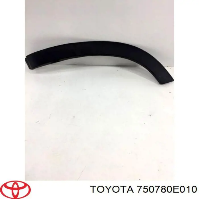 Молдинг двери задней левой нижний 750780E010 Toyota