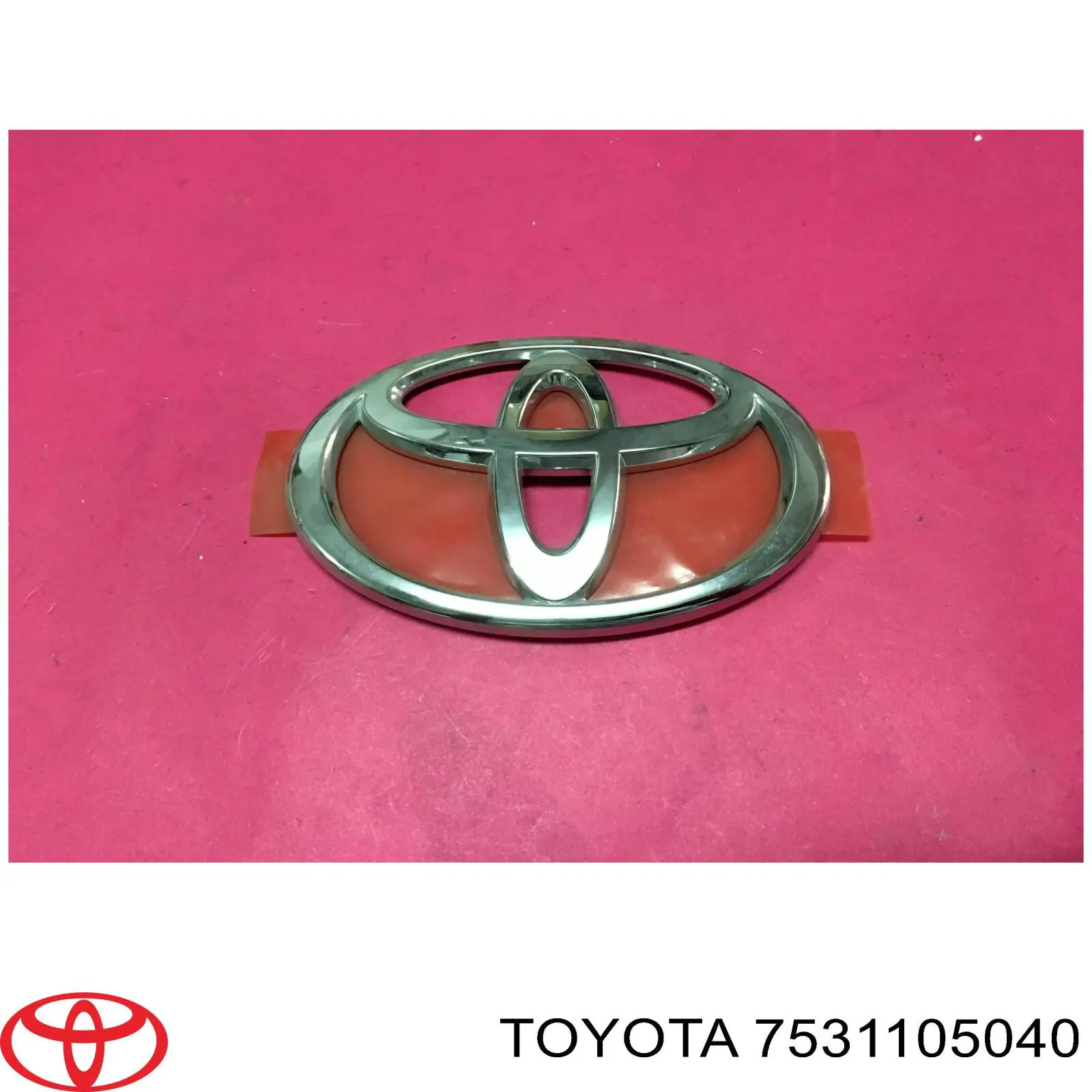 Emblema de grelha do radiador para Toyota Corolla (E18)