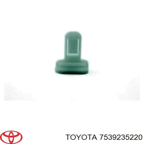 7539235220 Toyota cápsula (prendedor de fixação do forro do pára-choque do pára-lama dianteiro)