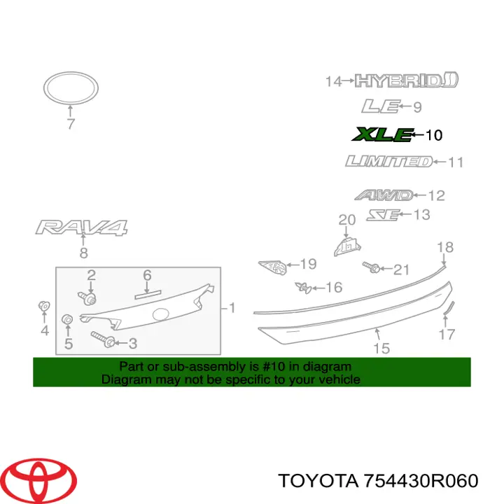  754430R060 Toyota