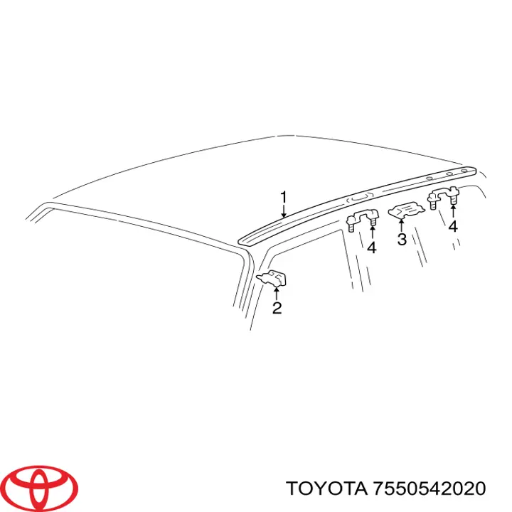  7550542020 Toyota