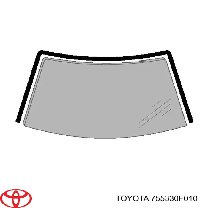 Рама ветрового окна Toyota 755330F010 цена, от 11.36 USD