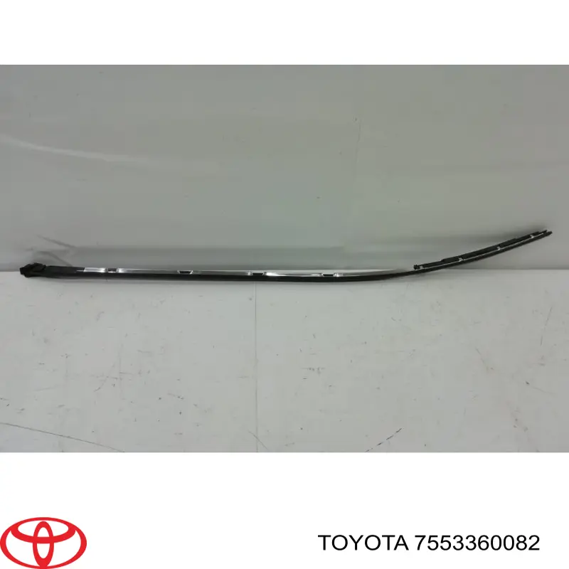 Молдинг лобового стекла правый 7553360081 Toyota