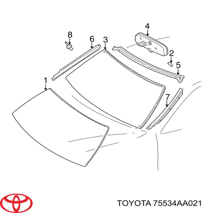 75534AA021 Toyota 