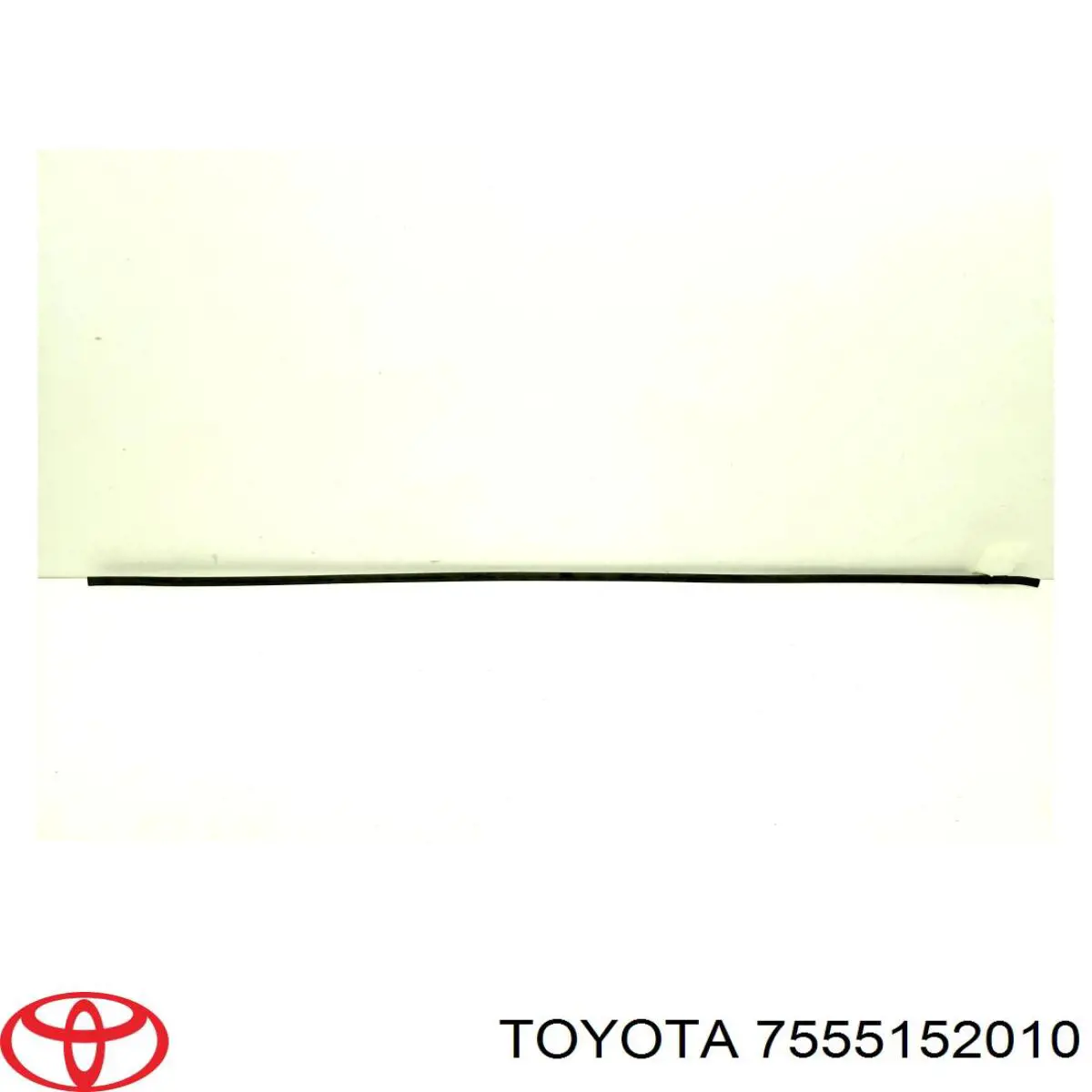 Молдинг крыши левый/правый на Toyota Yaris P10