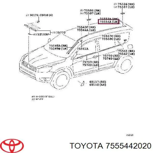 7555442020 Toyota 