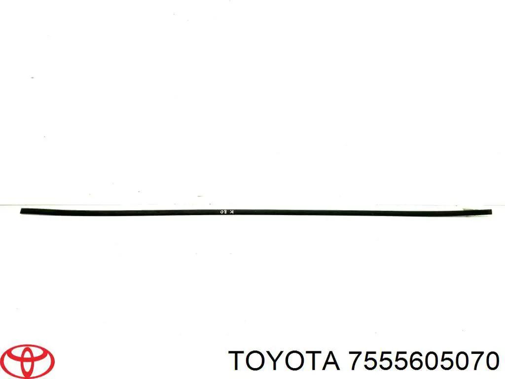 7555605071 Toyota молдинг крыши левый
