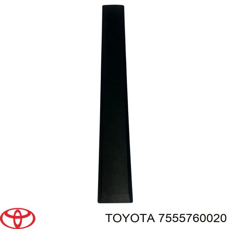 Заглушка рельсы (рейлинга) багажника крыши задняя Toyota 7555760020 цена, от 8.58 USD