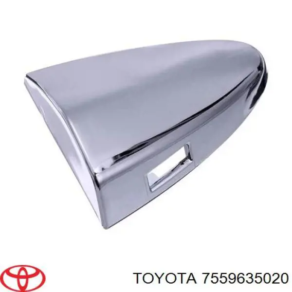 7559635020 Toyota заглушка рельсы (рейлинга багажника крыши задняя)