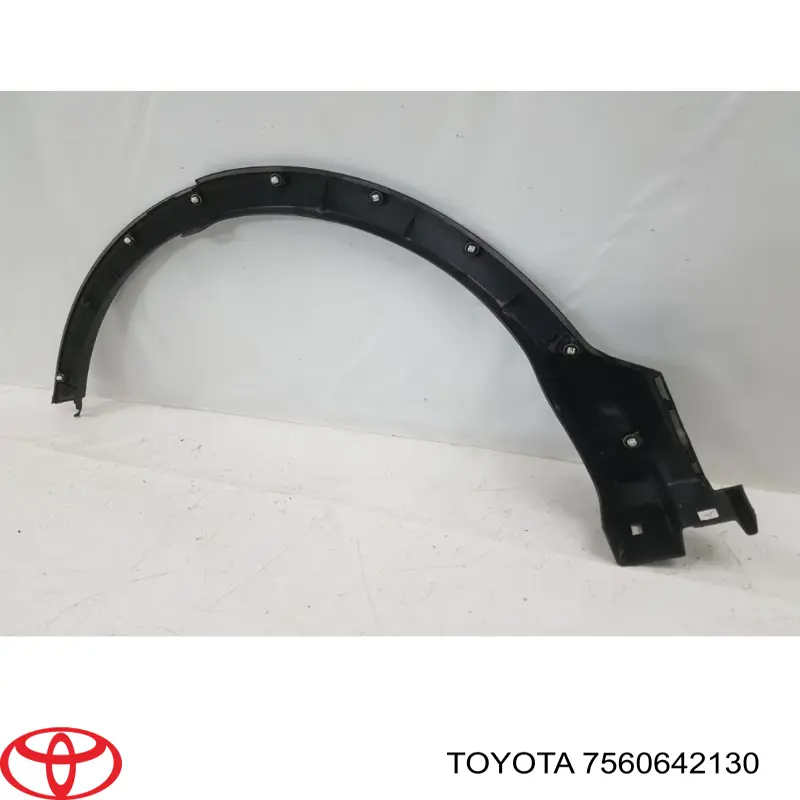 Expansor esquerdo (placa sobreposta) de arco do pára-lama traseiro para Toyota RAV4 (A4)