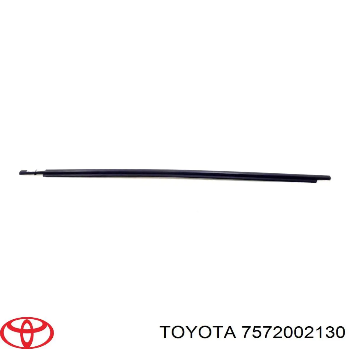 Moldura da porta dianteira esquerda para Toyota Auris (E15)
