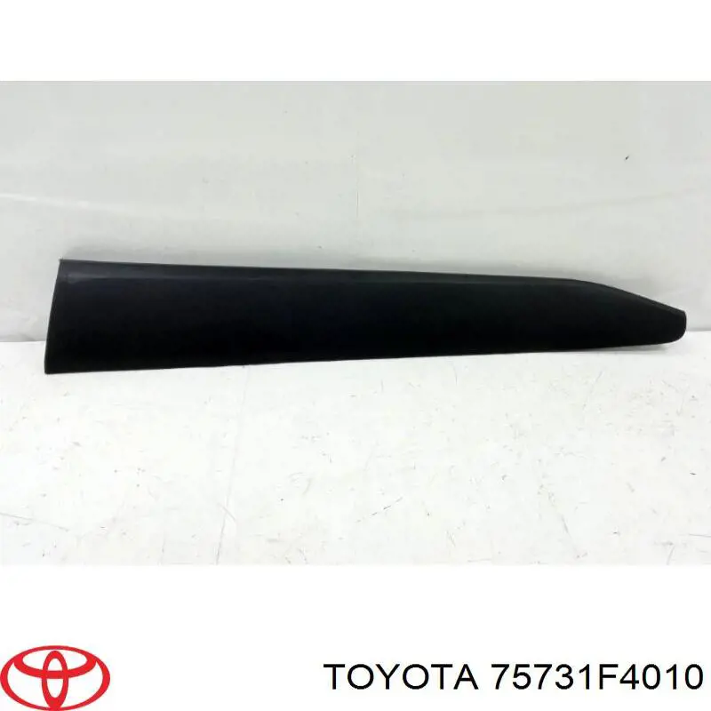 75731F4010 Toyota moldura da porta dianteira direita