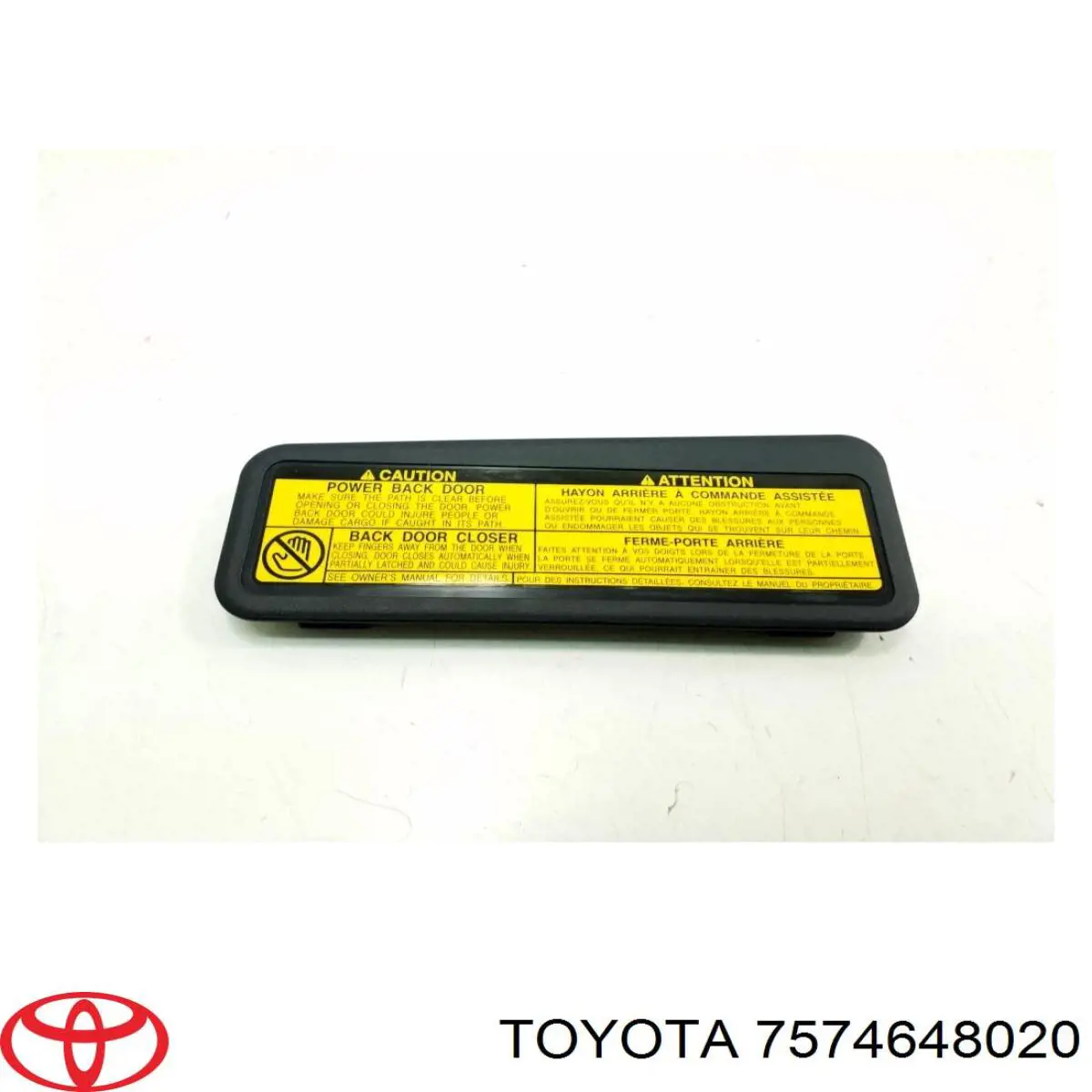  Toyota 7574648020 цена, от 15.41 USD