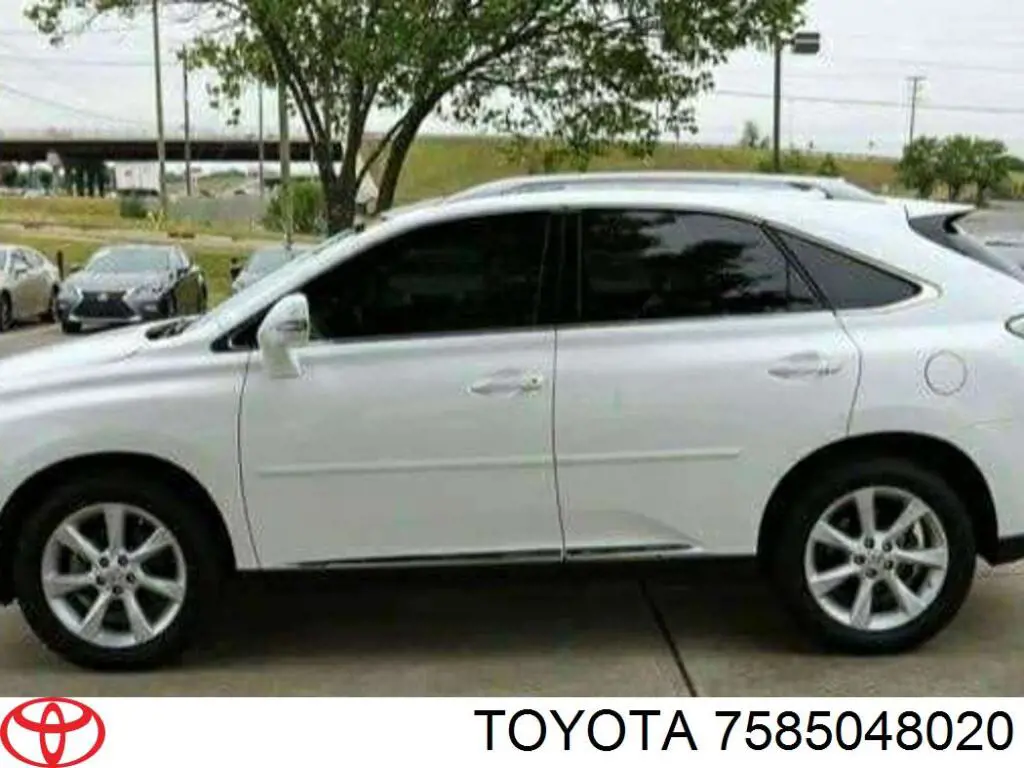 Купить 7585048020 Toyota Накладка (молдинг) порога наружная правая
