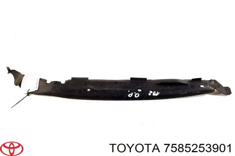 Накладка (молдинг) порога наружная левая Toyota 7585253901 цена, от 45.61 USD