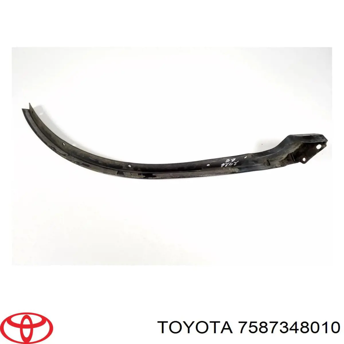 7587348010 Toyota Молдинг задней арки крыла, правый