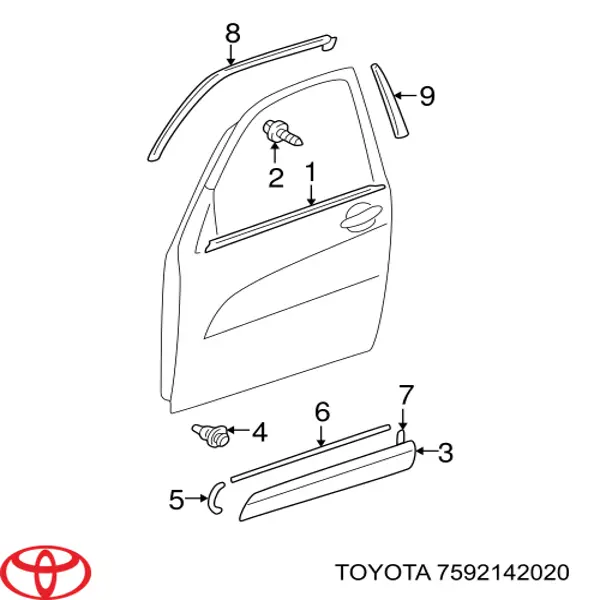 7592142020 Toyota 
