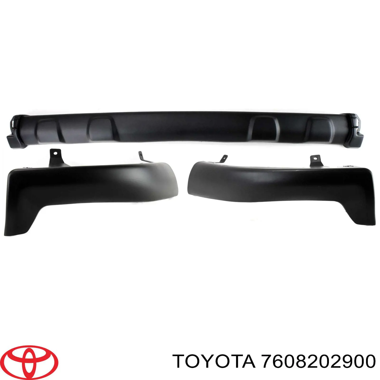  Молдинг бампера переднего центральный Toyota Matrix 