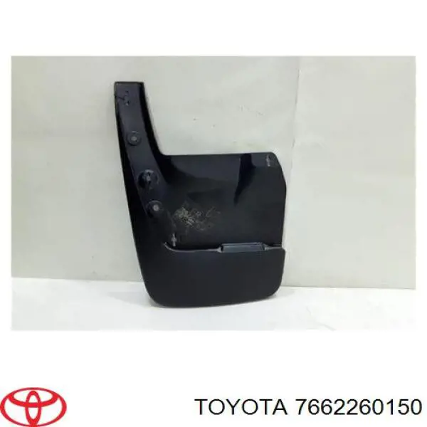 7662260150 Toyota protetor de lama dianteiro esquerdo