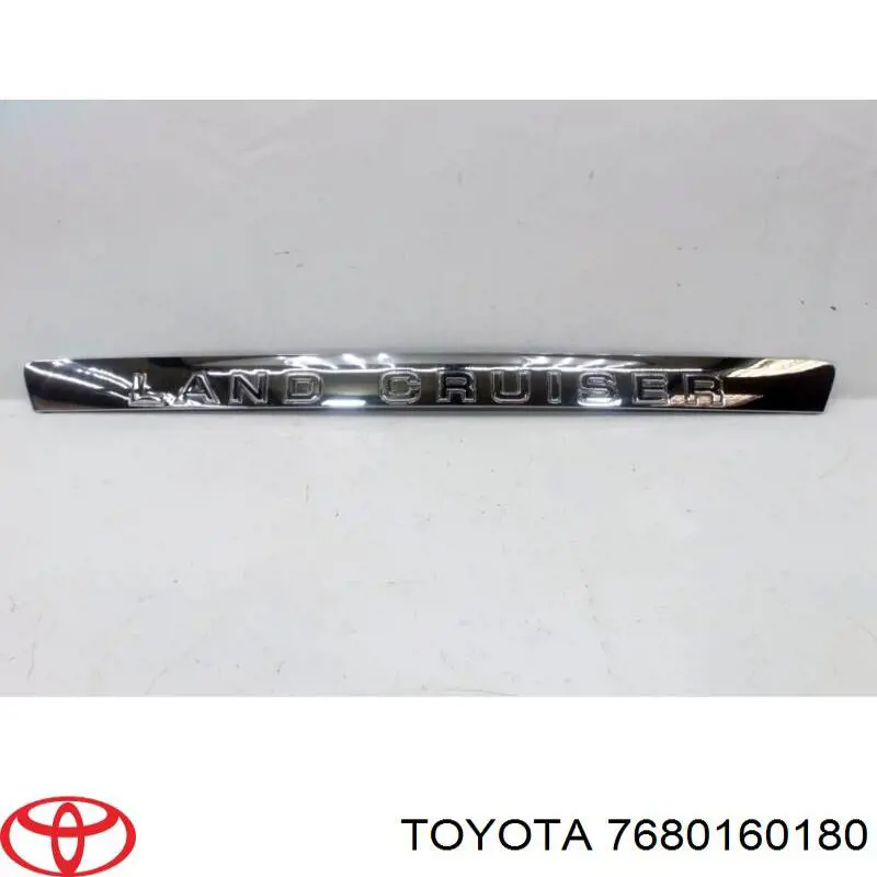 7680160180 Toyota Накладка задней 3-й/ 5-й двери
