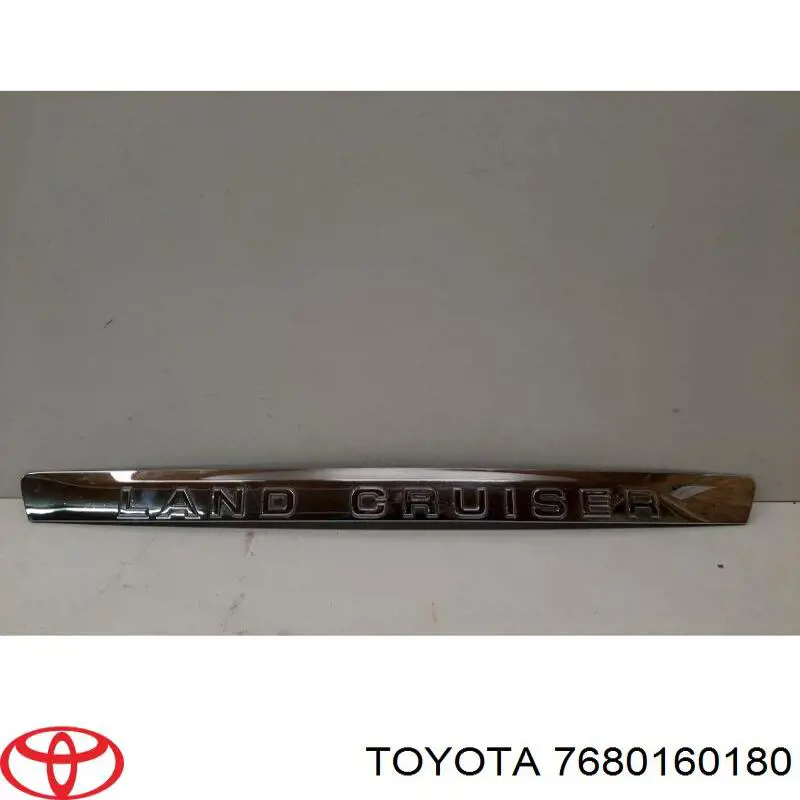 Накладка багажника 7680160180 Toyota