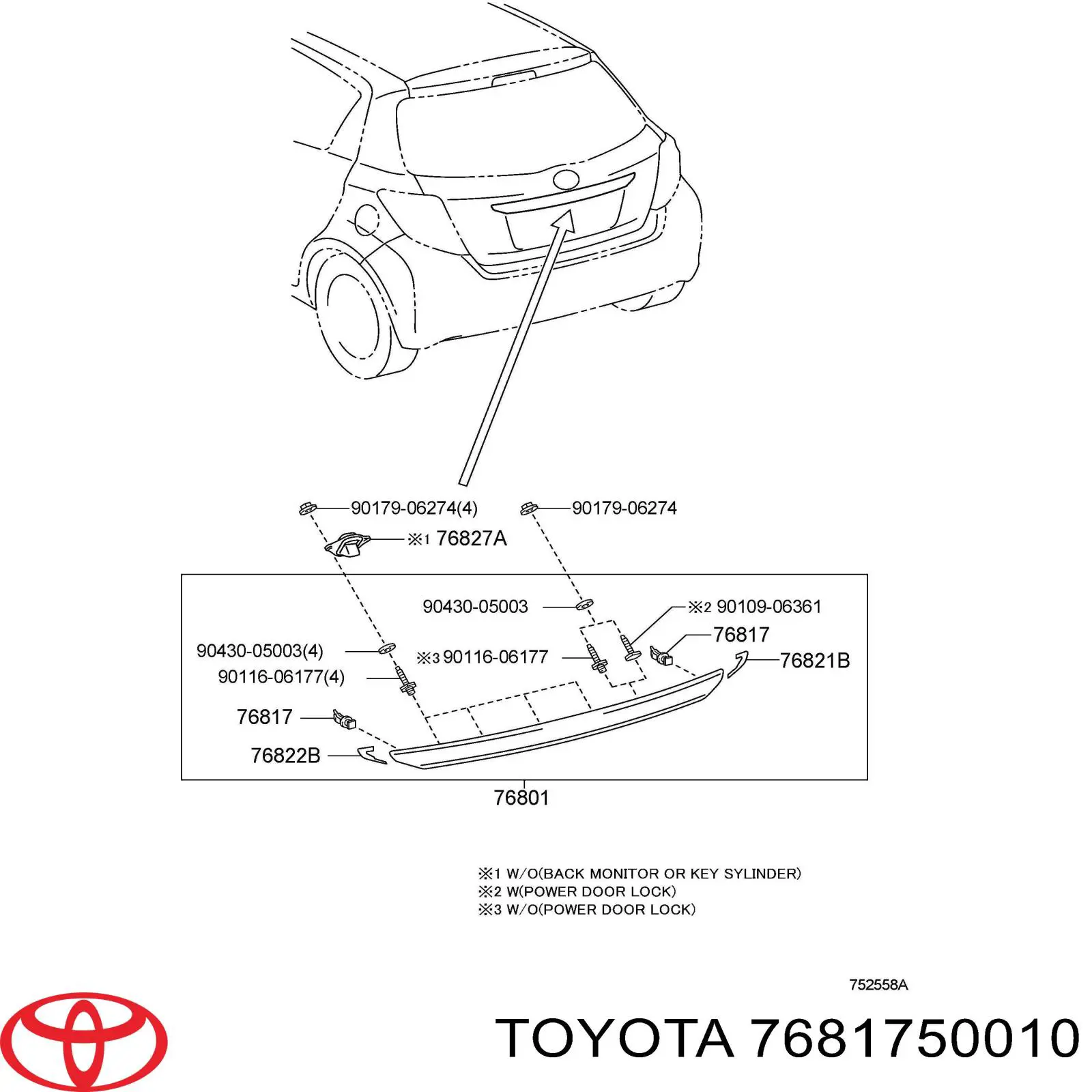 7681750010 Toyota 