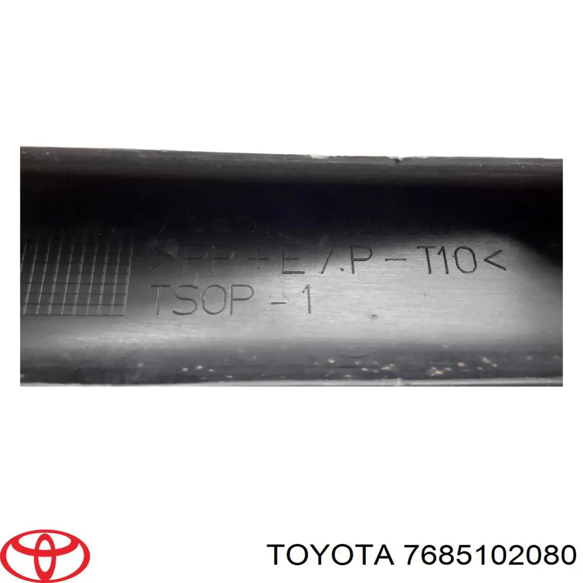Спойлер переднего бампера правый Toyota 7685102080 цена, от 28.51 USD