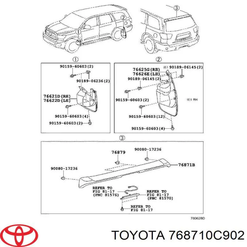  768710C902 Toyota