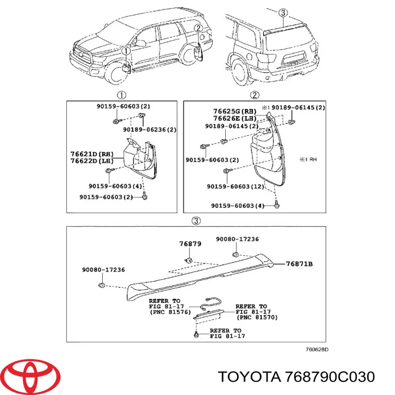 768790C030 Toyota 