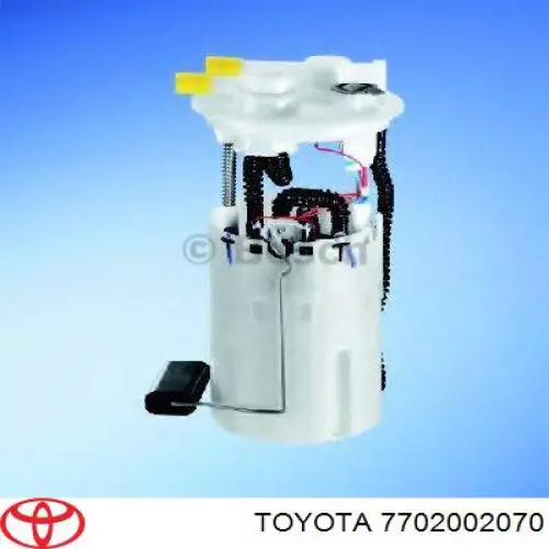 Модуль топливного насоса с датчиком уровня топлива на Toyota Corolla VERSO 