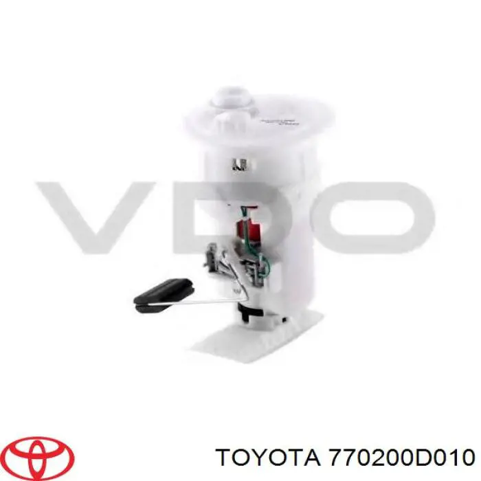 Модуль топливного насоса с датчиком уровня топлива на Toyota Yaris P10