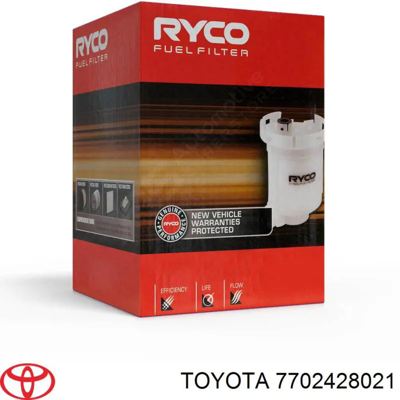 Топливный фильтр на Toyota Previa  ACR50 (Тойота Превия)