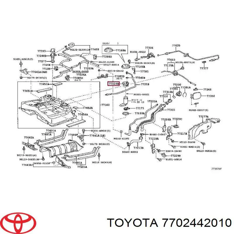  7702442010 Toyota