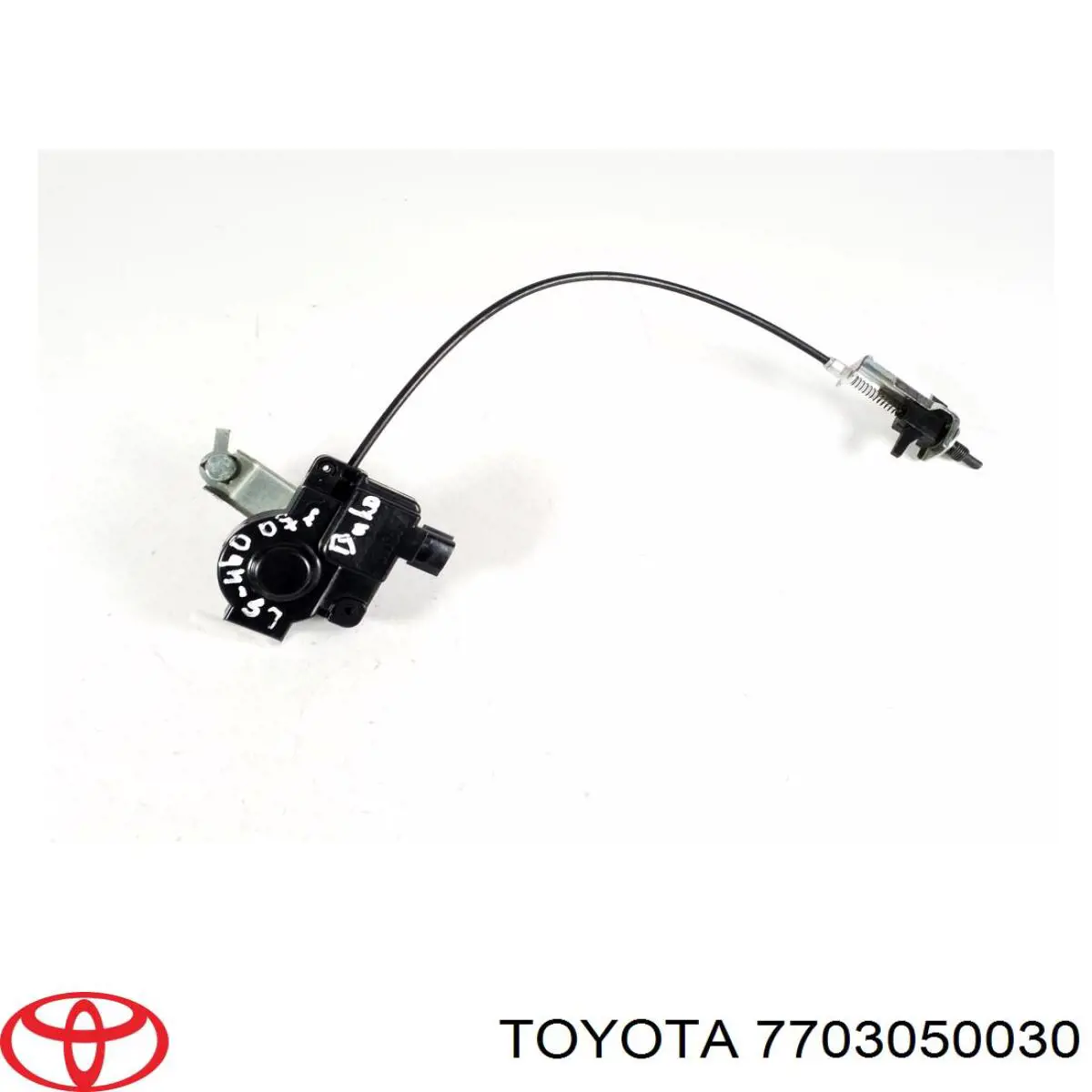 Замок открывания лючка бензобака 7703050030 Toyota