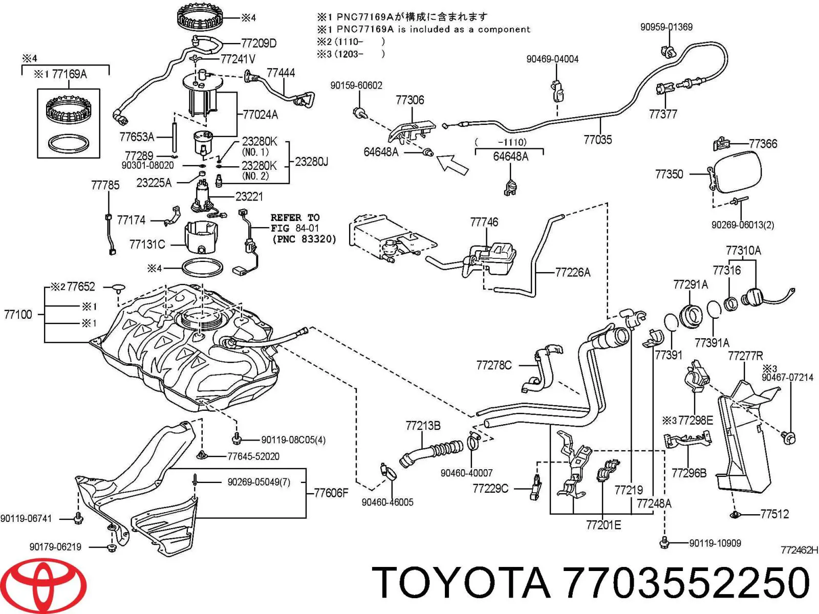  Toyota 7703552250 цена, от 31.78 USD