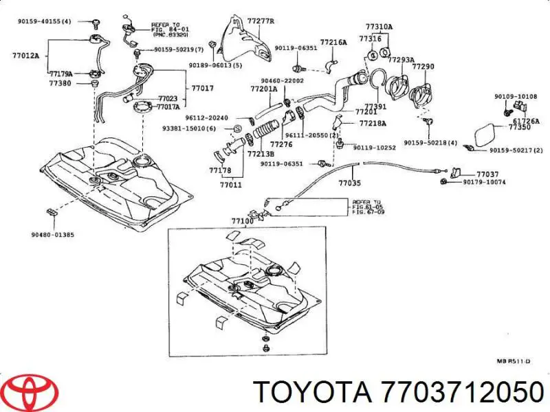  7703712050 Toyota