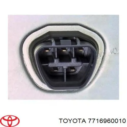 Купить 7716960010 Toyota Прокладка топливного насоса
