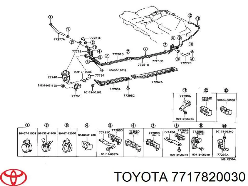  7717820030 Toyota